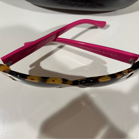 Coach Tortoise Shell Sunglasses - Picture 3 of 4